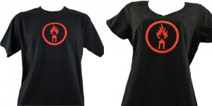 The Red Logo T-Shirt (Black)